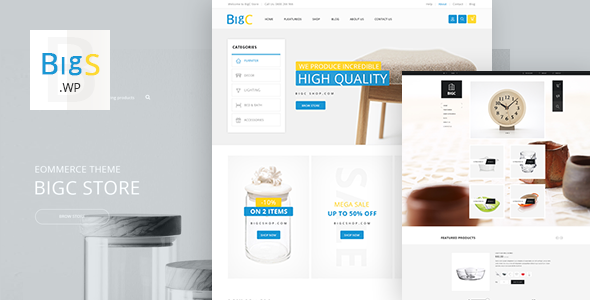 BigShop v3.1 - Responsive WooCommerce Theme