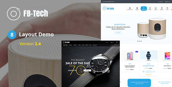 FB-Tech v2.4 - Digital RTL WooCommerce Theme