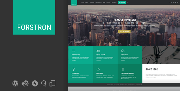 Forstron v2.9.0 - Legal Business WordPress Theme