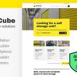 MaxCube v1.1 - Self Storage Business WordPress Theme