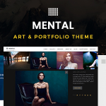 Mental v2.3.0 - Art & Portfolio Theme