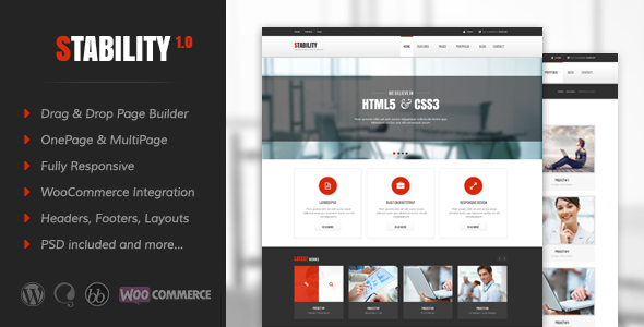 Stability v3.1 - Responsive MultiPurpose WordPress Theme