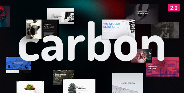 Carbon v2.4.2 - Clean Minimal Multipurpose Theme