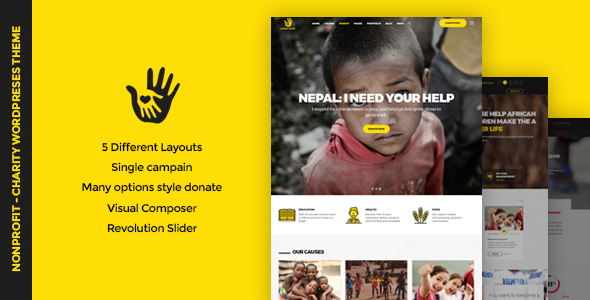 CharityHeart v1.1 - Charity, Crowdfunding, Nonprofit Theme