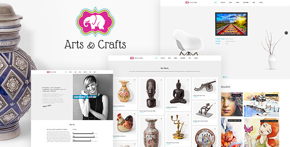 Crafts & Arts v1.3 - Artist Portfolio Theme