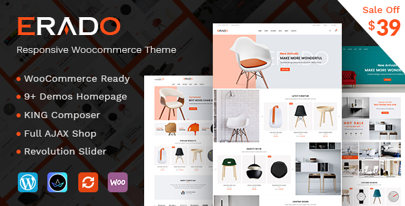 Erado v1.1 - eCommerce WordPress Theme