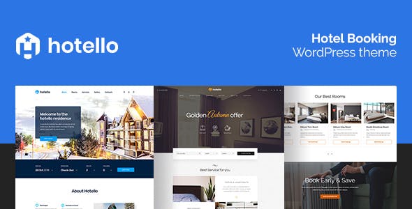 Hotello v1.2.3 - Hotel Booking WordPress theme