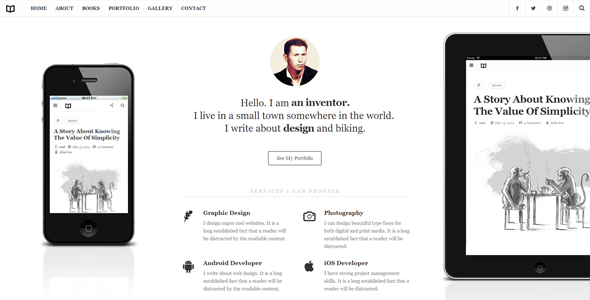 Readme v1.4.3 - A Readable WordPress Theme