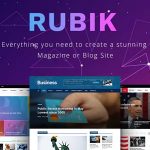 Rubik v1.1 - A Perfect Theme for Blog Magazine Website