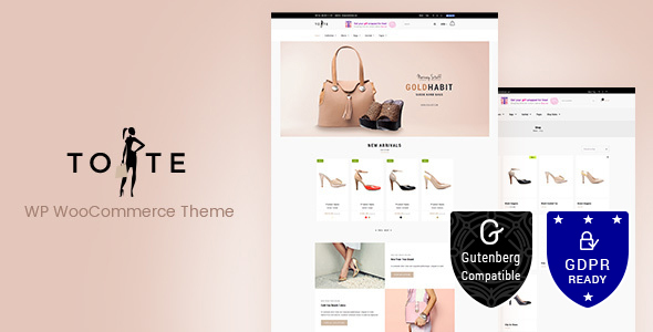 Tote v1.3 - WordPress WooCommerce Theme