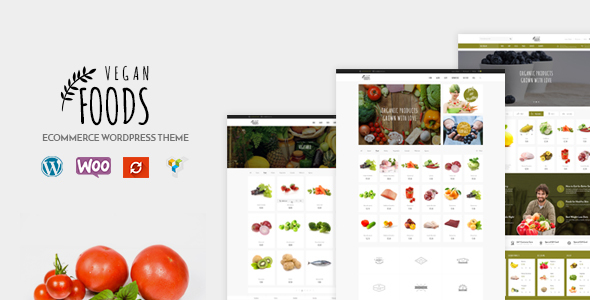 Vegan Food v5.2.3 - Organic Store, Farm Responsive Theme