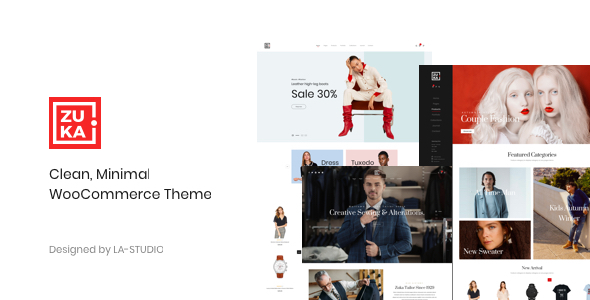 Zuka v1.0.3 - Clean, Minimal WooCommerce Theme