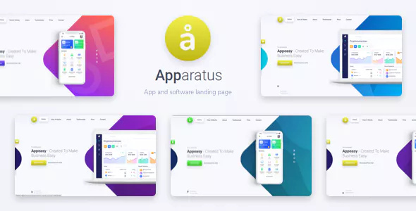 Apparatus v1.3 - A Multi-Purpose One-Page Landing Theme