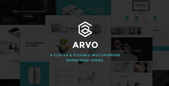 Arvo v1.9 - A Clever & Flexible Multipurpose Theme