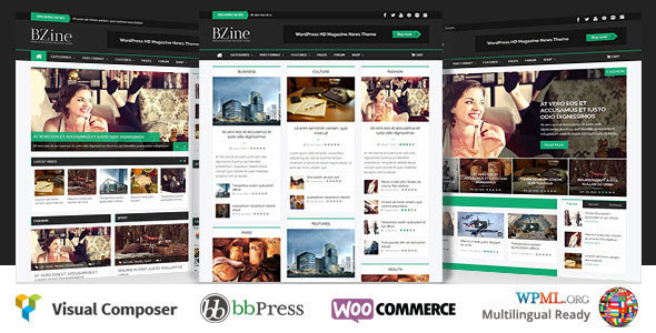 Bzine v2.0 - WordPress Premium HD Magazine Theme