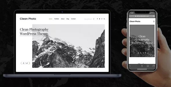 Clean Photo v1.9.3 - Photography Portfolio WordPress Theme