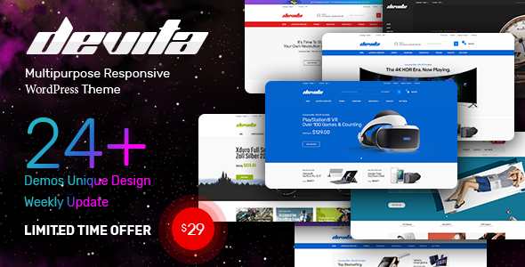 Devita v1.6.3 - Multipurpose Theme for WooCommerce