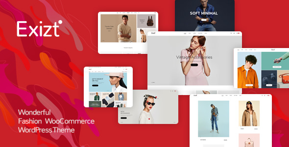 Exizt v1.0.13 - Fashion WooCommerce WordPress Theme