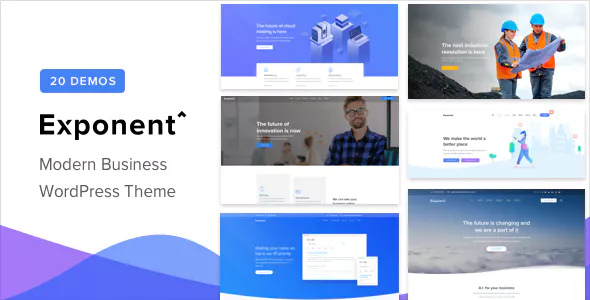 Exponent v1.0.4 - Modern Multi-Purpose Business Theme