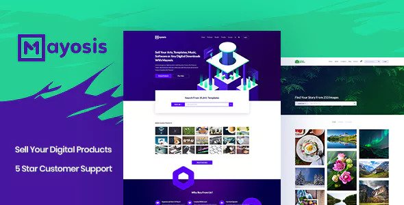 Mayosis v2.5.2 - Digital Marketplace WordPress Theme