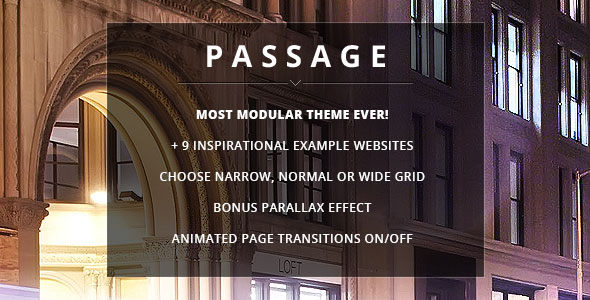 Passage v2.0.0 - Responsive Retina Multi-Purpose Theme