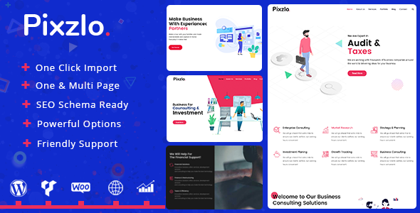 Pixzlo v1.0.4 - Creative Theme for Professionals