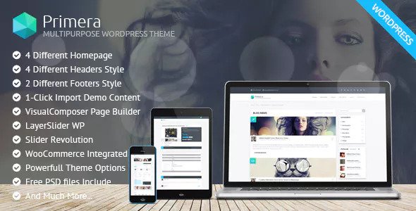 Primera v1.1.0 - Corporate Multipurpose WordPress Theme