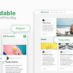 Readable v2.3.1 - Blogging Theme Focused on Readability