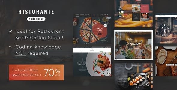 Ristorante v1.0 - Restaurant WordPress Theme