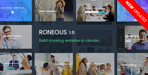 Roneous - Creative Multi-Purpose WordPress Theme