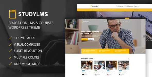 Studylms v1.4 - Education LMS & Courses Theme