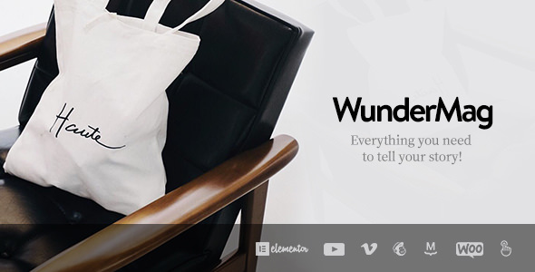 WunderMag v2.6.2 - A WordPress Blog / Magazine Theme