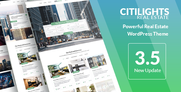 CitiLights v3.5.6 - Real Estate WordPress Theme