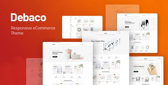 Debaco v1.0 - Kitchen appliances for WooCommerce WordPress