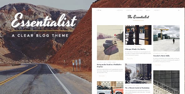 Essentialist v1.2.2 - A Narrative WordPress Blog Theme