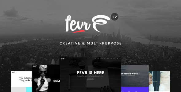 Fevr v1.2.9.7 - Creative MultiPurpose Theme