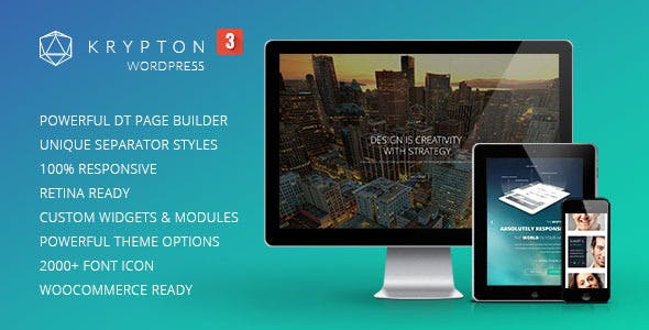 Krypton v3.0.4 - Responsive Multipurpose Theme