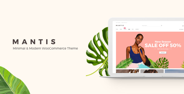 Mantis v1.1.1 - Minimal & Modern WooCommerce Theme