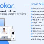 Mokar v1.0.3 - Modern Multipurpose WordPress Theme