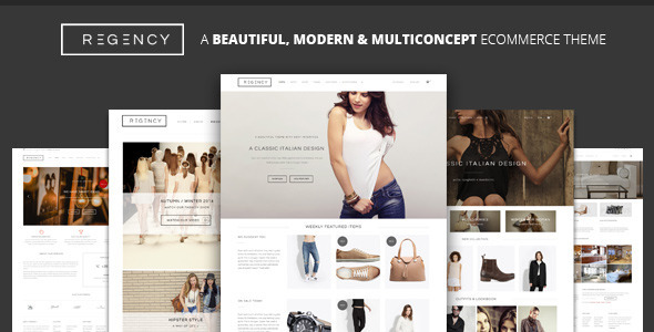 Regency v1.9.0 - A Beautiful & Modern Ecommerce Theme