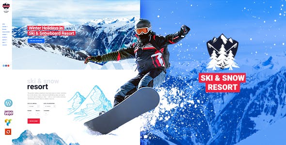 Snow Club v1.1 - Ski Resort and Snowboard Classes WordPress Theme