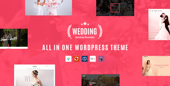 Wedding v1.5 - All in One WordPress Theme