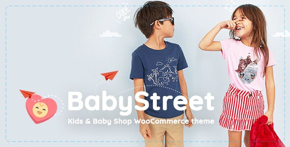 BabyStreet - WooCommerce Theme for Kids Stores and Baby Shops Clothes and Toys