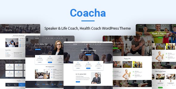 Coacha v1.1.7 - Health and Coaching WordPress Theme