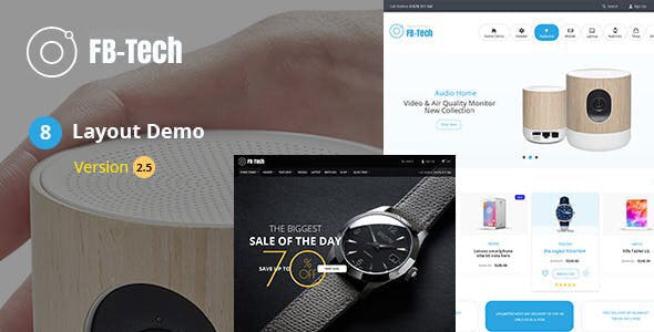 FB-Tech v2.5 - Digital RTL WooCommerce Theme