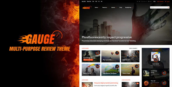 Gauge v6.41 - Multi-Purpose Review Theme