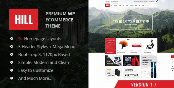 HILL v1.7 - Premium Responsive WooCommerce Theme