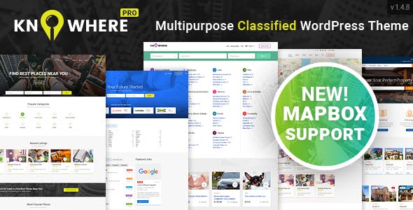 Knowhere Pro v1.4.8 - Multipurpose Directory Theme