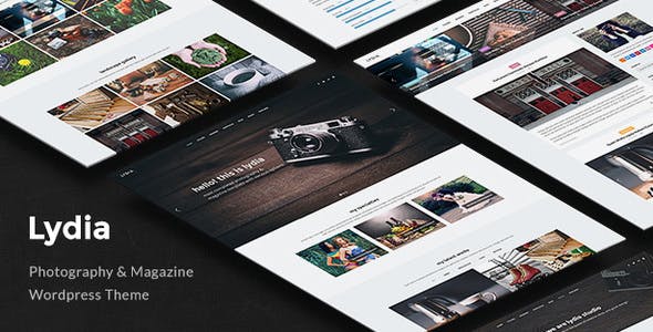 Lydia v1.1.8 - Photography & Magazine WordPress Theme