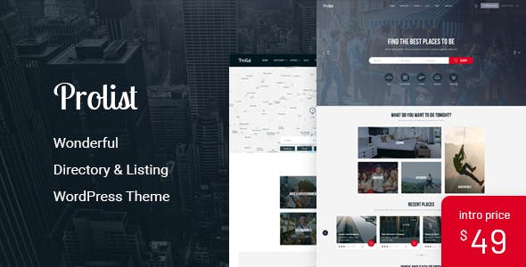 Prolist v1.15 - Directory & Listing WordPress Theme